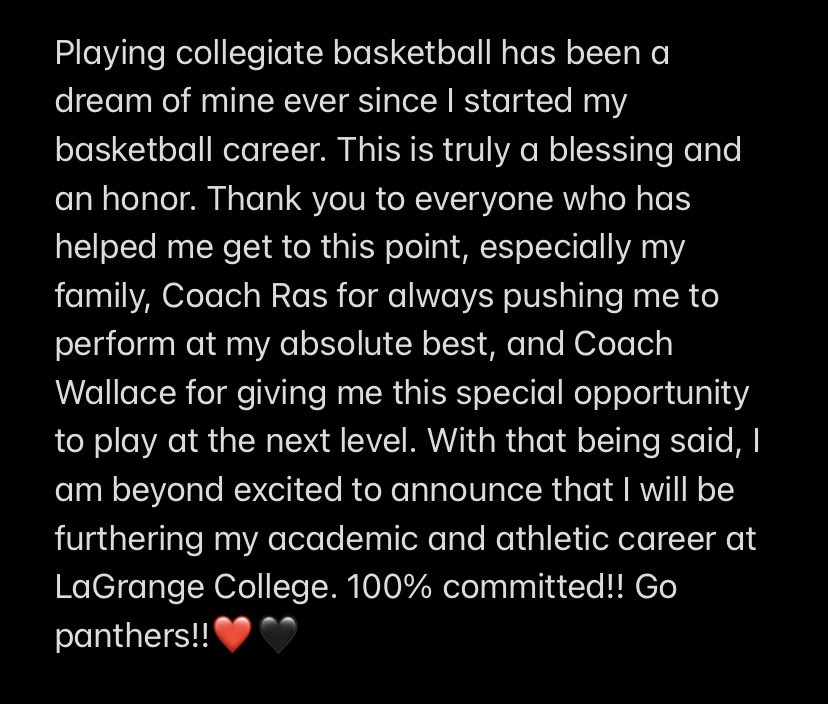 BrodieScott35's tweet photo. 100% COMMITTED!!🔴⚫️ @LC_MBB @LCpanthersRUN https://t.co/BvY36Lg3Ur