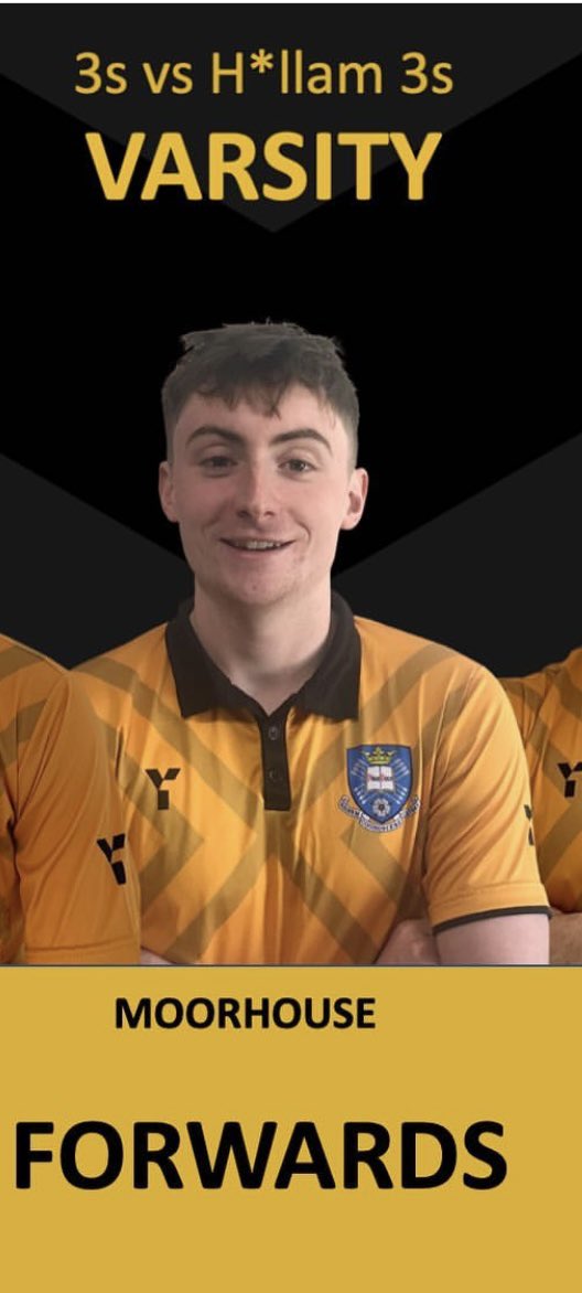 Unlucky <a href="/ShefUniHockey/">University of Sheffield HC</a>, next time don’t play your 3s players…