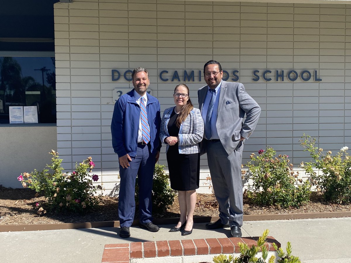 Great visit at Dos Caminos Elementary at PVSD.  They have an amazing STEM lab all their students get to use. Thank you Superintendent Dr Cortes and Principal Waggoner for a great visit <a href="/PVSDCamarillo/">PVSD Camarillo</a> <a href="/VenturaCOE/">Ventura Co Ofc of Ed</a>