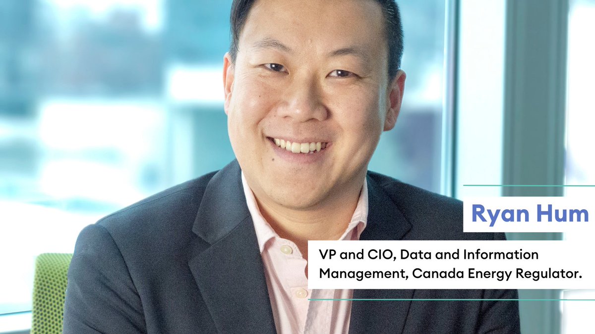 CdnEquality's tweet photo. Ryan Hum, VP and CIO, Data and Information Management, Canadian Energy Regulator.

Ryan is the CIO and VP of Data at the Canada Energy Regulator. Ryan is passionate about digital government, human-centered design, fatherhood, and reconciliation.  @ryanjhum https://t.co/mFe6CzVvvn