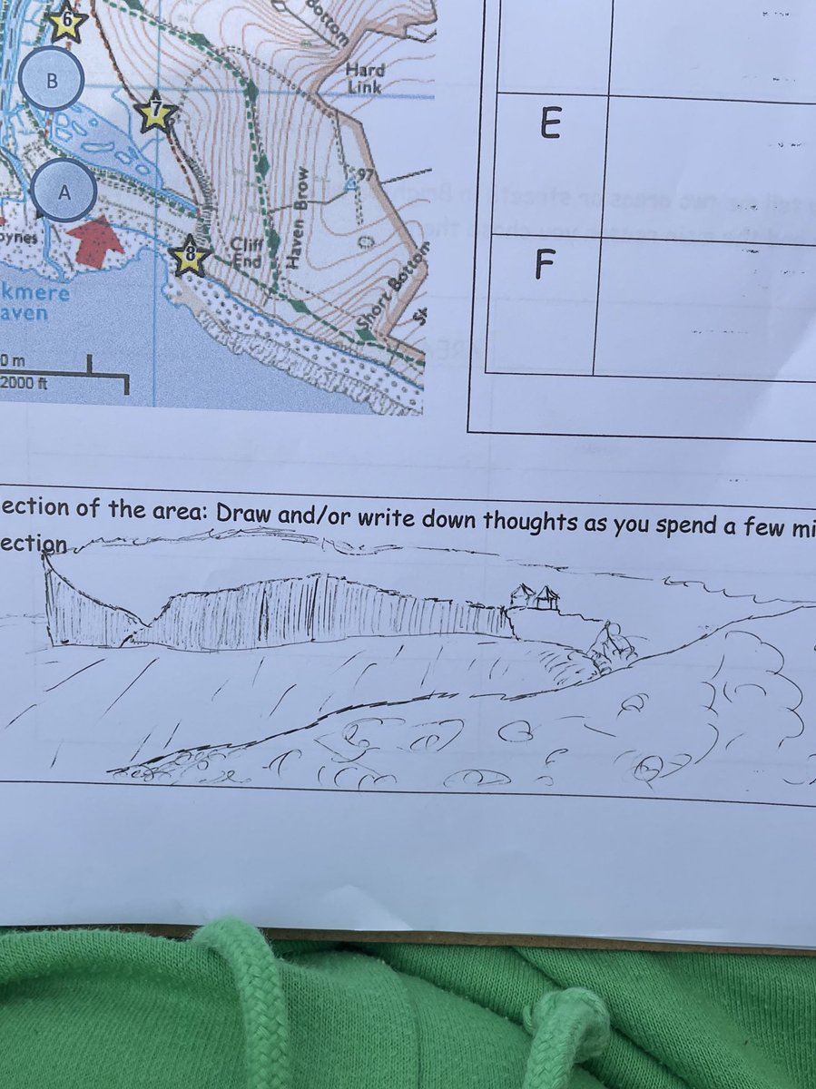 london_clay's tweet image. A bit of lunchtime reflection and a cliff transect #systematicsampling #gcsegeography @TrinitySchBelvd @trinitasacademy