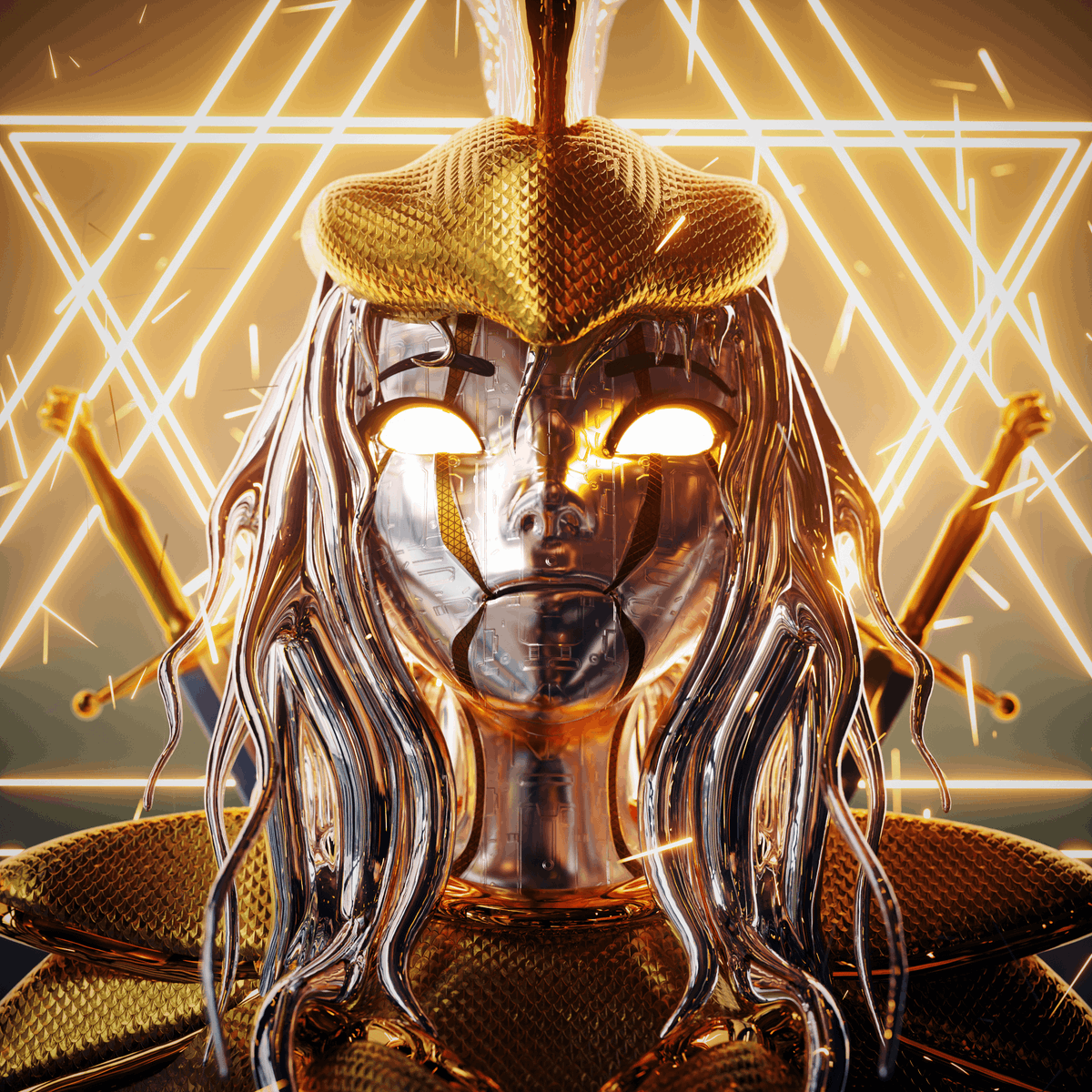 The inspiration behind <a href="/VasBismark/">ZeusKitty</a>'s Honorary Legend.🔥

"The Goddess Athena. In greek mythology, she is revered as the city protector, goddess of war, handicraft and practical reason. I wanted something that reminded me to be aggressive, strategic and creative." 

#GoLegends