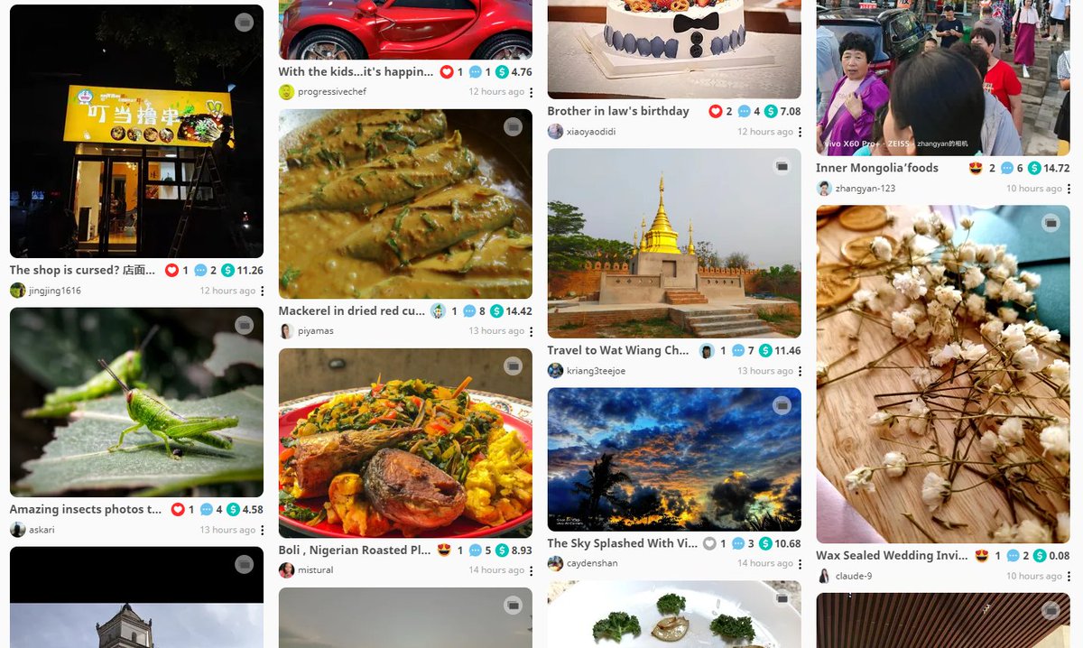 LiketuOfficial's tweet photo. We've made some visual improvements to https://t.co/0Bk60G0y6e running on #hive come check them out and post to your favourite communities on the best social blockchain! https://t.co/QZAKL3Tyw8