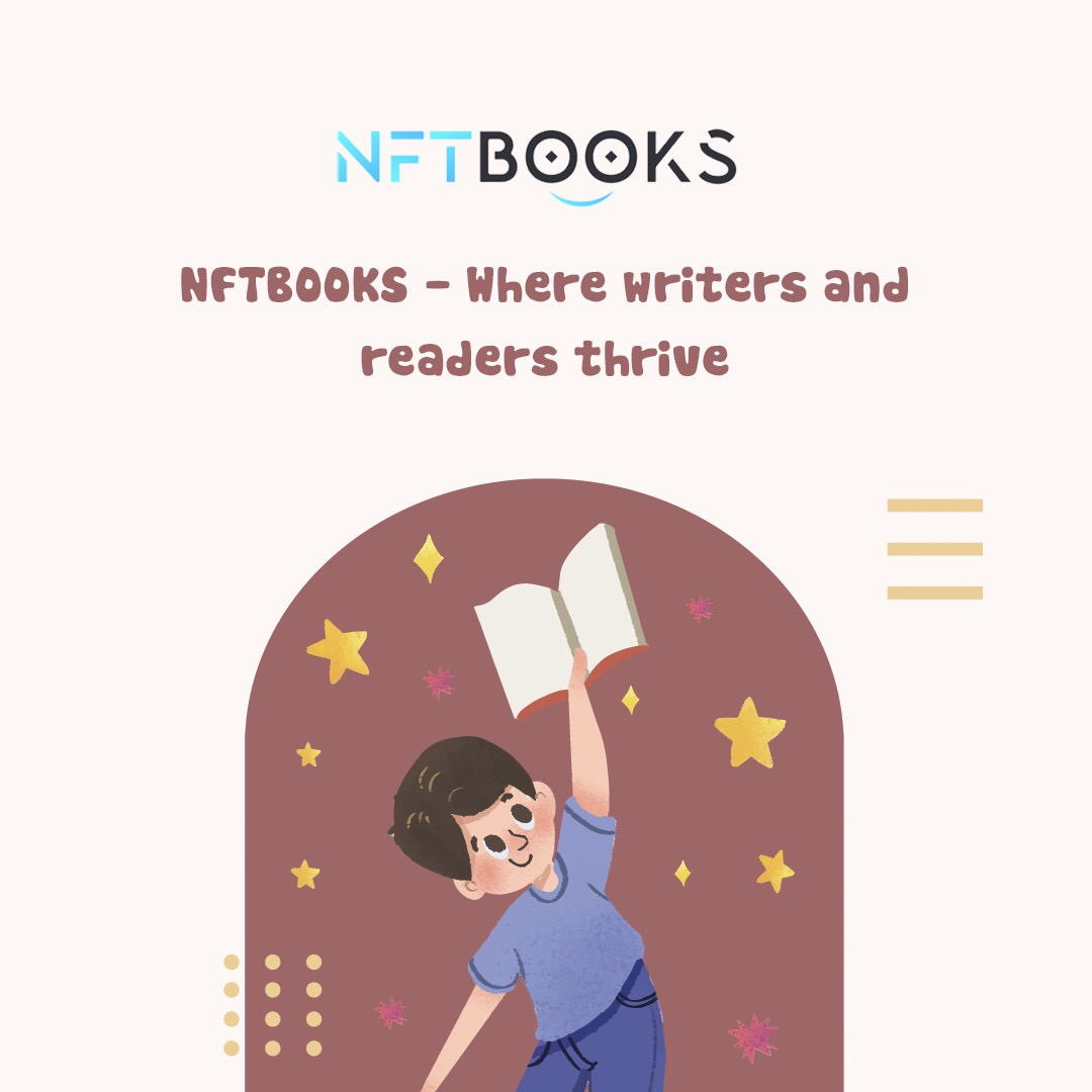 <a href="/TheMoonCarl/">Carl Moon 🌙</a> #NFTBOOKS  not only gives authors a platform to satisfy their passion to write and publish their works, but also a digital library that fills readers' thirst for reading.
#PublishEcosystem #NFTBooks #BookSwarmArmy $NFTBS