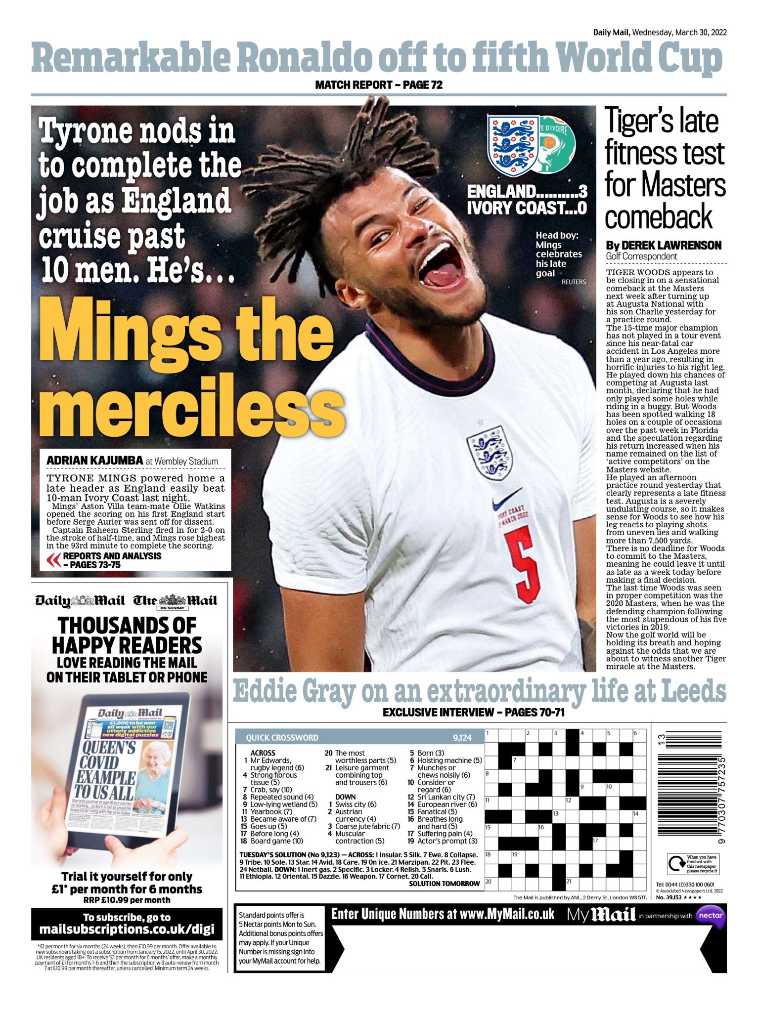 Helena Wilkinson On Twitter Wednesday s Daily Mail Sport Mings The 
