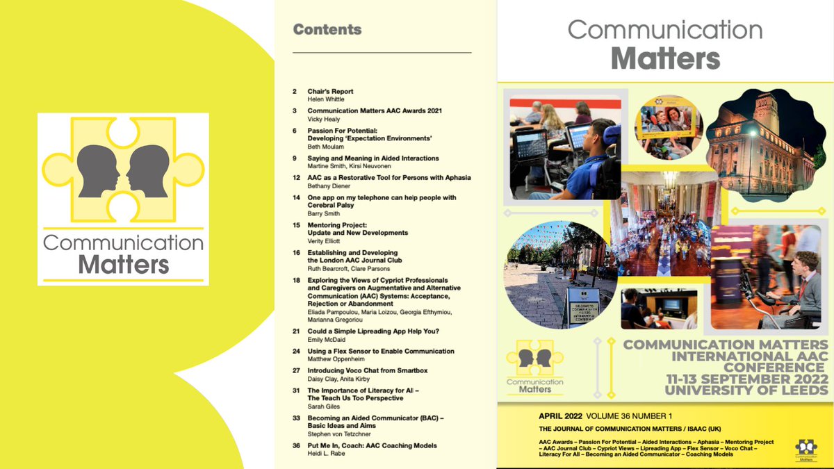 Communication Matters tweet media