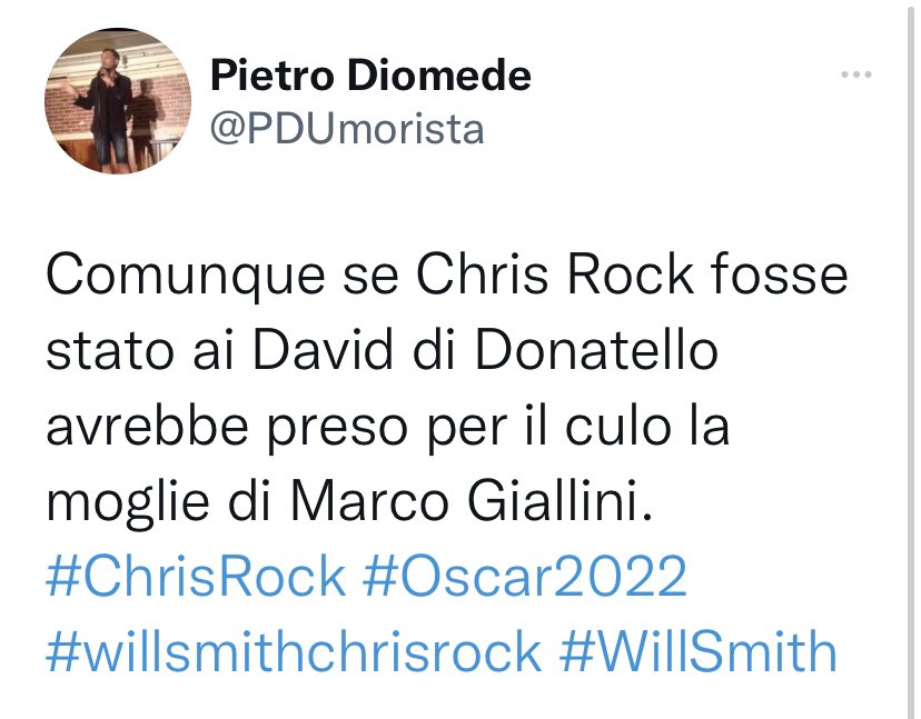 BDoltri's tweet photo. Se davvero uno così va a @Zelig_Official, non ho più parole.
#PietroDiomedePezzoDiMerda https://t.co/JmrcKHWDdF