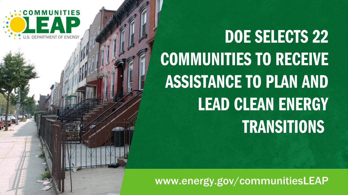 HGEOgov's tweet photo. 👍🏽Kudos to our friends @eeregov ! We are excited to support @ENERGY's transition toward a clean energy economy. #LocalEnergyAction https://t.co/YwEXgUQucF