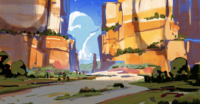 canyons. 