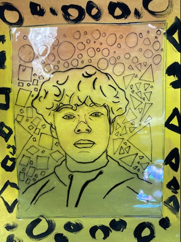 Art_with_MsG's tweet image. 7th Grade Color Scheme Self-Portraits! Students practiced contour line drawing selfies, designed creative backgrounds, then applied hues of a color family in acrylic paint! Turned out so good! #TeamKidsFirst #CreativityatCaroll #MiddleSchoolArt