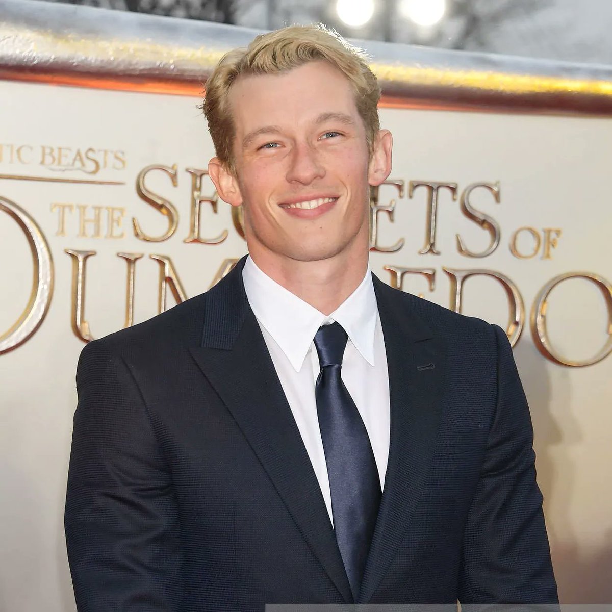 cturnerupdate's tweet image. Callum at the Fantastic Beasts 3 premiere just a few moments ago 🤍 This blond hair!!!!! 

#fantasticbeasts  #thesecretsofdumbledore #theseusscamander