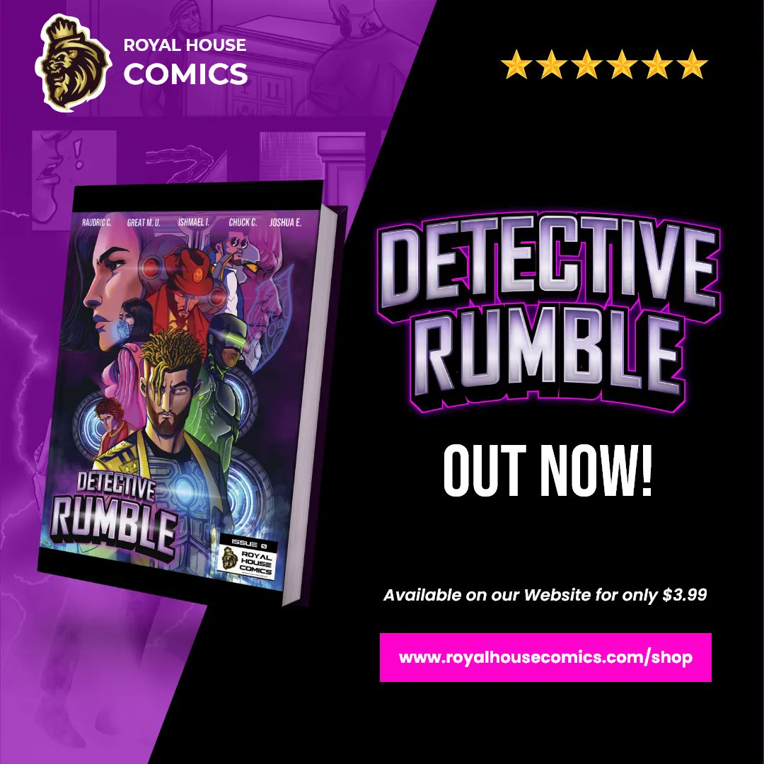 itsonlychuck's tweet photo. Have a look at Detective Rumble #0

@comics_royal 
@blackastronaut0 

#comic #comicbooks #supportindiecomics #supportcomics #comicartist #comicstyle #comicpanel #drawingcomics #webcomic #writing #writer #writingcommunity #writerslift #amwriting

 https://t.co/BaB7jcE8Vu https://t.co/b3UvJPZ22l