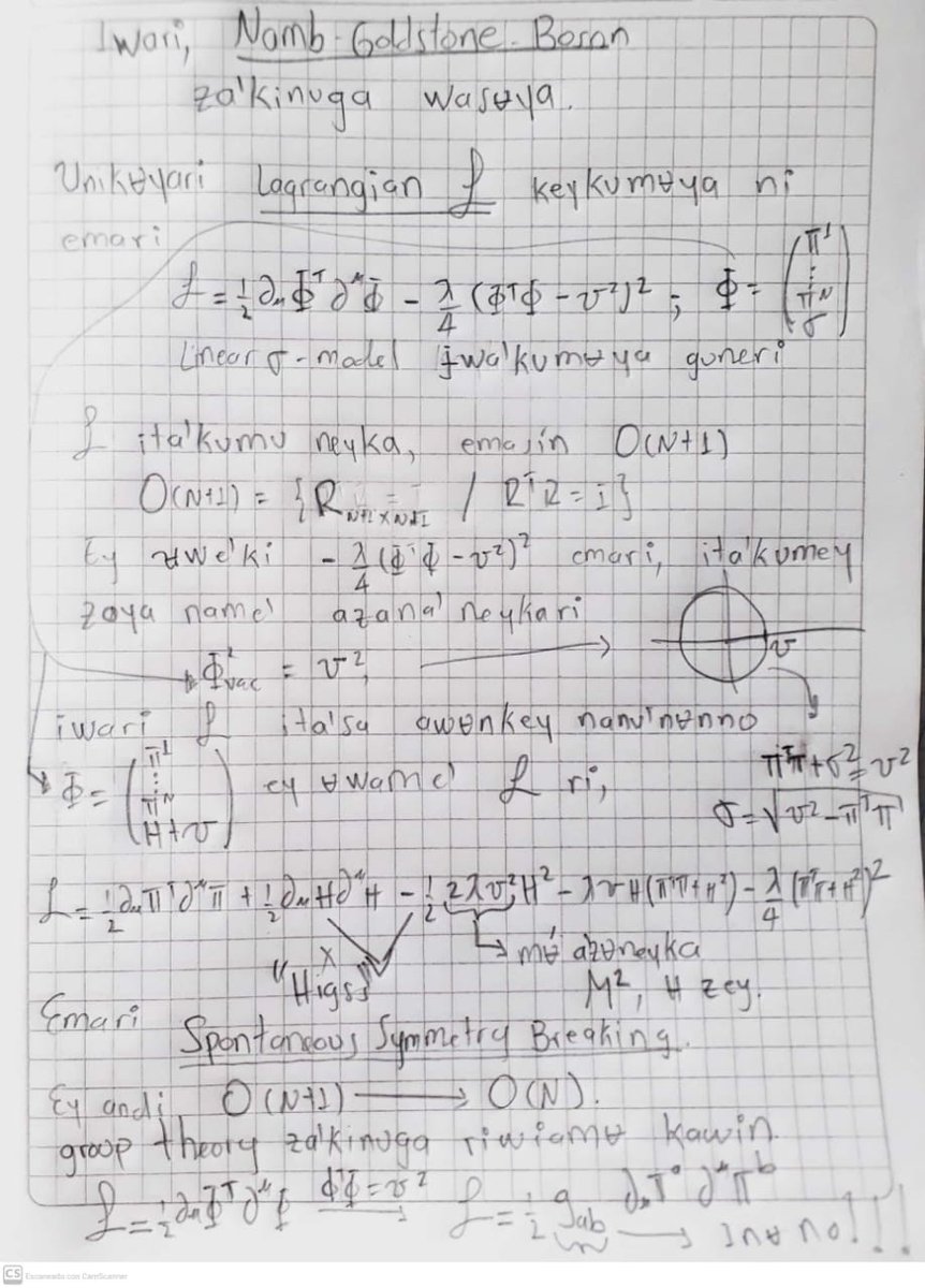 El mundo de la física es sorprendente, puede maravillarte de todo lo bello que tenemos a nuestro alrededor, pero poder hacerlo en la lengua Ikūn, mi lengua materna, es fascinante!