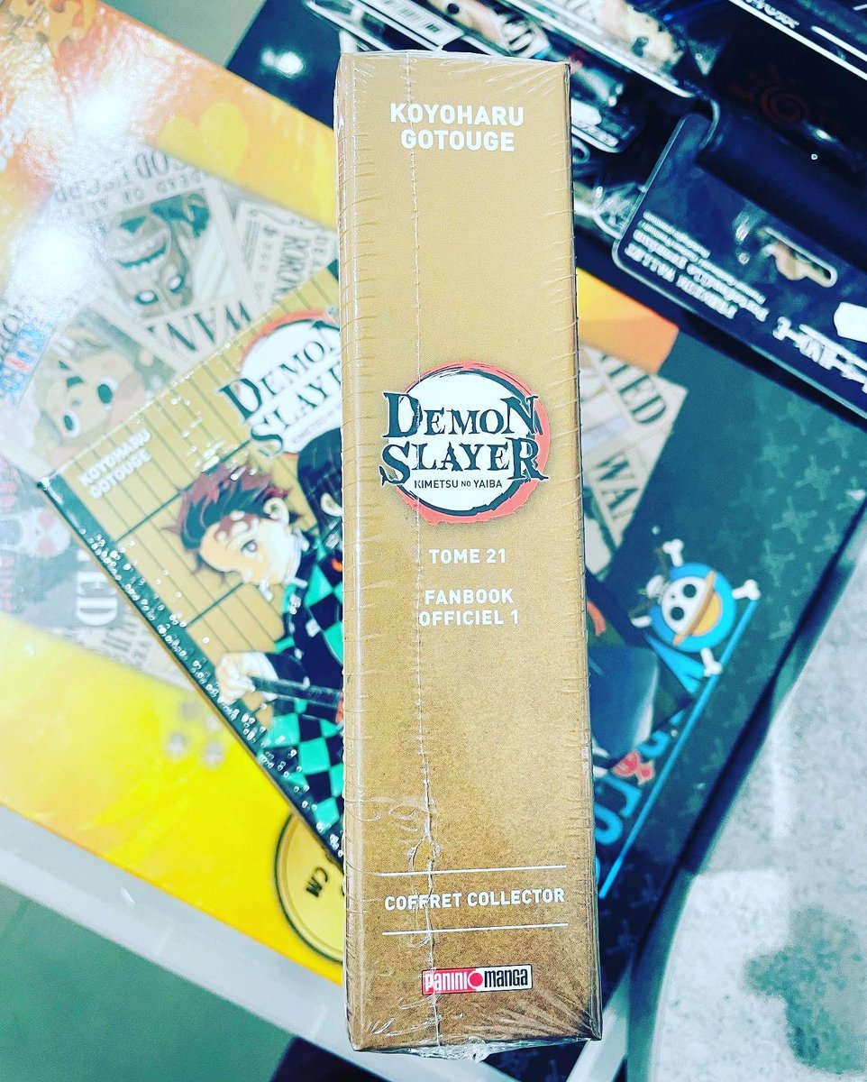 BazarManga's tweet photo. 🚨 Un petit message pour vous indiquer que le collector Demon Slayer 21 sera disponible dès demain 10h !

📚 Attention, quantités (très) limitées ! 🥷

@paninimangafrance #demonslayer #demonslayer21 #manga https://t.co/VuF7tDXDFU