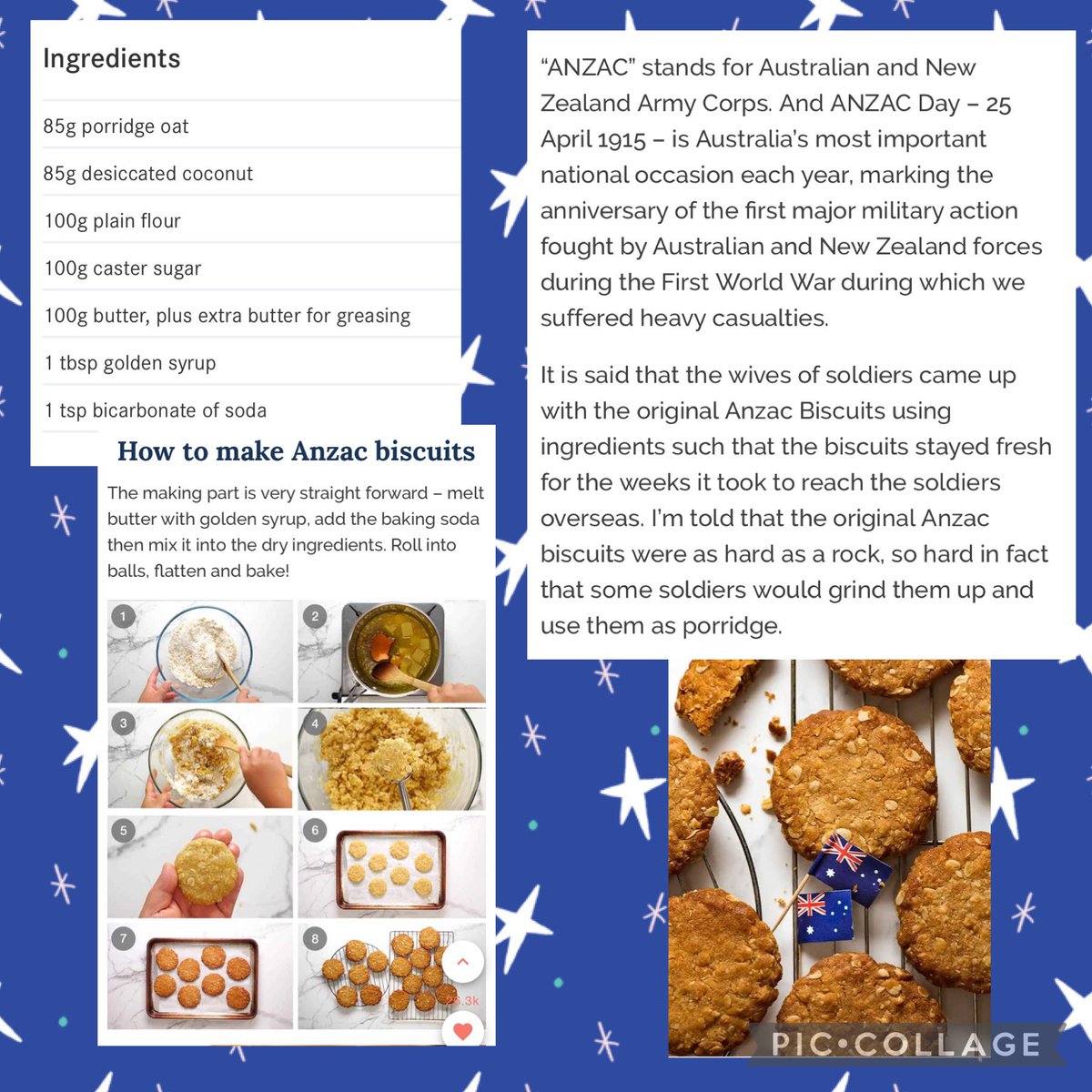 HEOIntegrated's tweet photo. Year 10 making ANZAC biscuits during Integration Month. These biscuits can last for weeks … but I bet you’ll just want to eat them! The recipe is included. 🇦🇺🇳🇿🦘@OIntegrated @KatrinaCrilly https://t.co/qJluCCnOXs