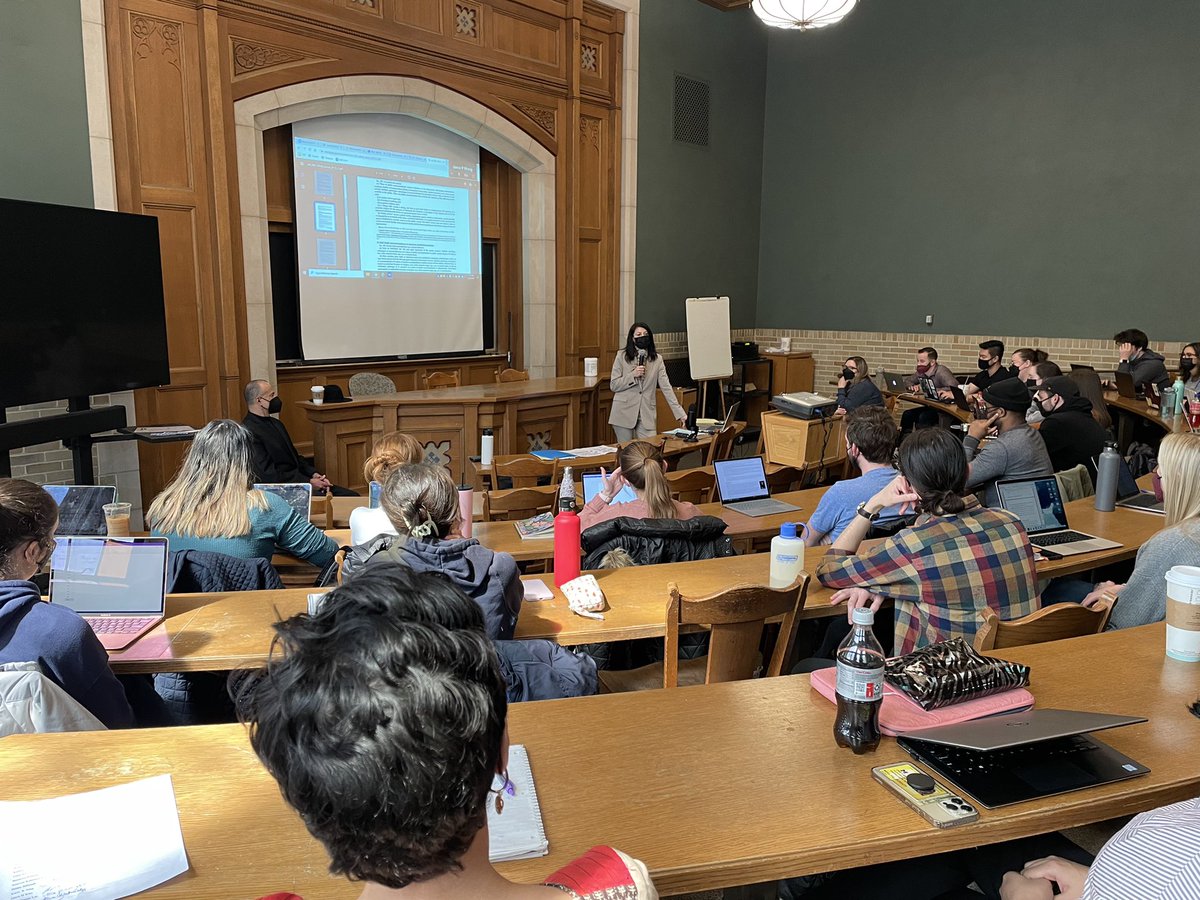 MIAttyGen's tweet photo. Thank you to @UMichLaw for hosting @MIAttyGen @dananessel this afternoon and for the opportunity to give a lecture on the Rouch World case! https://t.co/ImDxwpfx3q