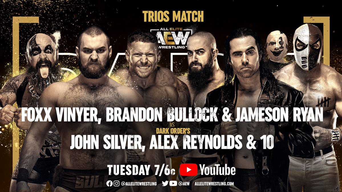 Michele78's tweet photo. Tonight! Itโs a Dark Order Night on #AEWDark ๐ช๐ป๐๐๐ป๐๐ค #DarkOrder #DarkOrderForever #TriosMatch #JoinDarkOrder https://t.co/G64m2nhHUq