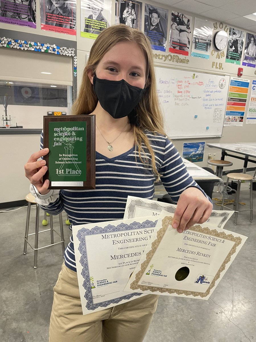 🚀Rosenberg✈️ (@theoryofrosie) on Twitter photo Congratulations again Mercedes! <a href="/OPS_Burke/">Burke High</a> is so proud of you! #MSEF22 <a href="/OPS_Sciences/">Omaha PS Science</a> <a href="/unmc/">University of Nebraska Medical Center</a> <a href="/OmahaPubSchool/">Omaha Public Schools</a> <a href="/MSEFOmaha/">MSEF Omaha</a> <a href="/OmahaZoo/">Omaha's Zoo</a> <a href="/LauritzenGarden/">Lauritzen Gardens</a> <a href="/luminarium/">Kiewit Luminarium</a> <a href="/drasmussen43/">Darren Rasmussen</a> #WomenInSTEM Congratulations again Mercedes! <a href="/OPS_Burke/">Burke High</a> is so proud of you! #MSEF22 <a href="/OPS_Sciences/">Omaha PS Science</a> <a href="/unmc/">University of Nebraska Medical Center</a> <a href="/OmahaPubSchool/">Omaha Public Schools</a> <a href="/MSEFOmaha/">MSEF Omaha</a> <a href="/OmahaZoo/">Omaha's Zoo</a> <a href="/LauritzenGarden/">Lauritzen Gardens</a> <a href="/luminarium/">Kiewit Luminarium</a> <a href="/drasmussen43/">Darren Rasmussen</a> #WomenInSTEM