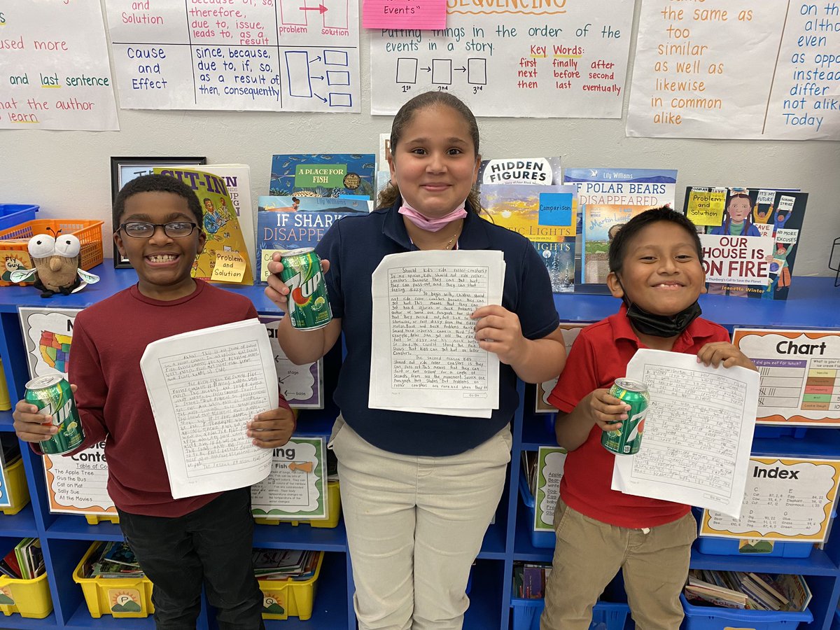 a_maddox27's tweet photo. Congratulations to these students for completing the 7️⃣🆙 challenge and getting a 7 or higher on their latest essay! They are ready to rock the FSA! @southgradepbcsd @7UP #4thgrade #FSAready #Writing https://t.co/jywdRT3FiO