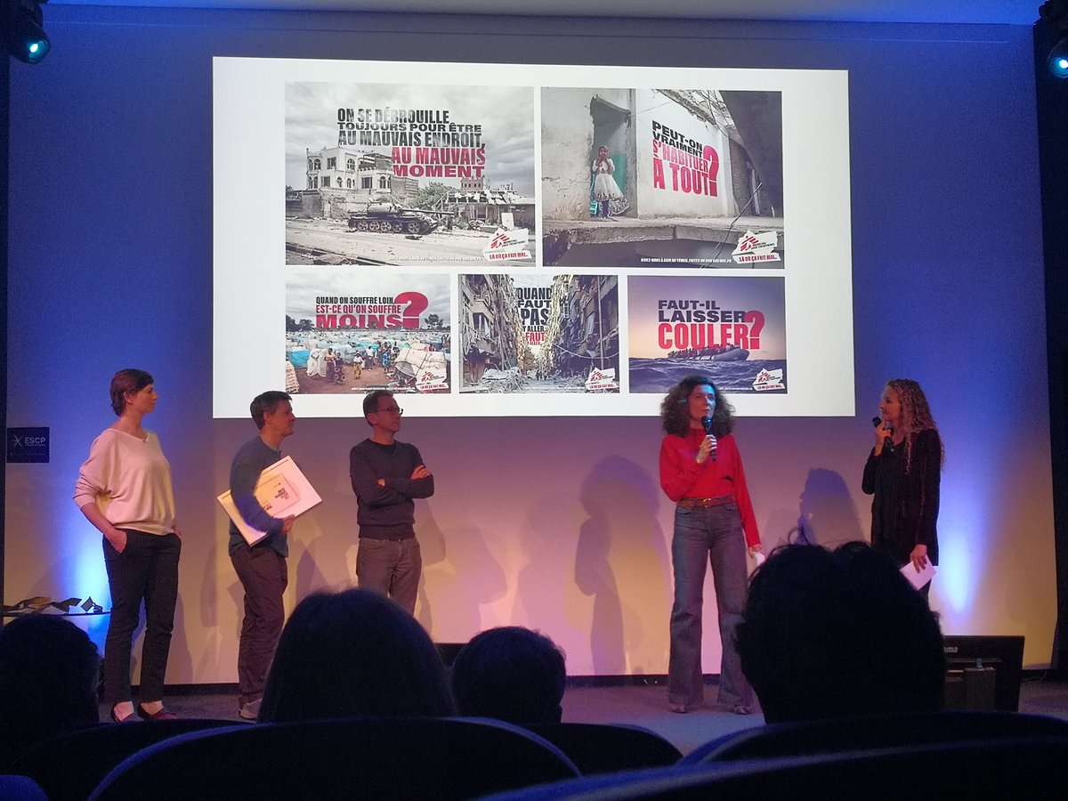 hue_corentin's tweet photo. .@MSF_france remporte le 1er prix de la catégorie "affichage" au grand prix de la #ComSolidaire avec l'agence Les Présidents 🎉 #14edgpcsf #GrandPrixComSolidaire @ComWBorders @comsolidarite https://t.co/sq83Pp9oOU