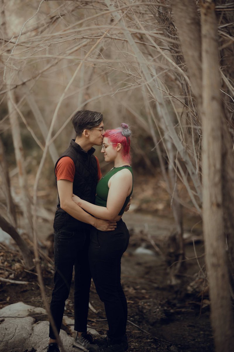 The3mpire's tweet photo. So uh at the beginning of the month we got engaged 😊☺️It was a perfectly imperfect proposal with just the right amount of layered surprises ✨♥️

So excited to spend my life with someone so loving, thoughtful, and most importantly willing to put up with all my hyper fixations 🤌 https://t.co/8AaOxJmzrL