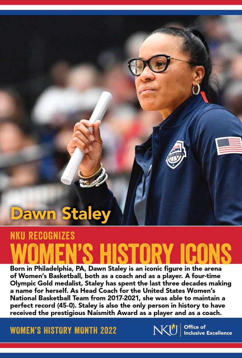 Happy Women’s History Month! During the month of March, the Office of Inclusive Excellence will be sharing the names and photos of Trailblazing Women Leaders who we celebrate for their contributions to women’s rights, civil rights and social justice. #WomensHistoryMonth