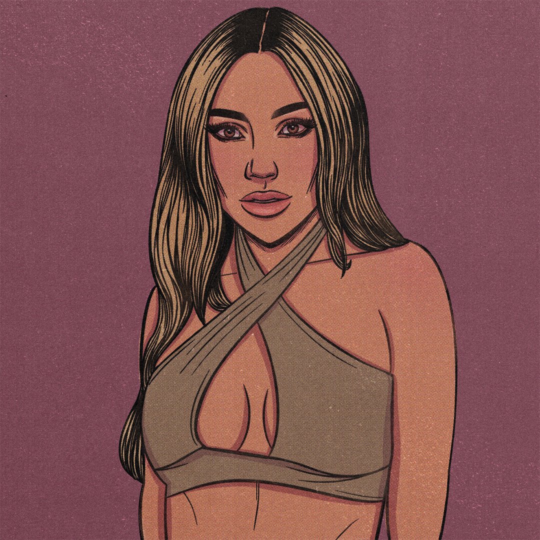 byelliejoy's tweet photo. Next illustration of women in the NFT community is @HollyGShore 

Hope you like it 😊✨ https://t.co/haZ0VYuWHh
