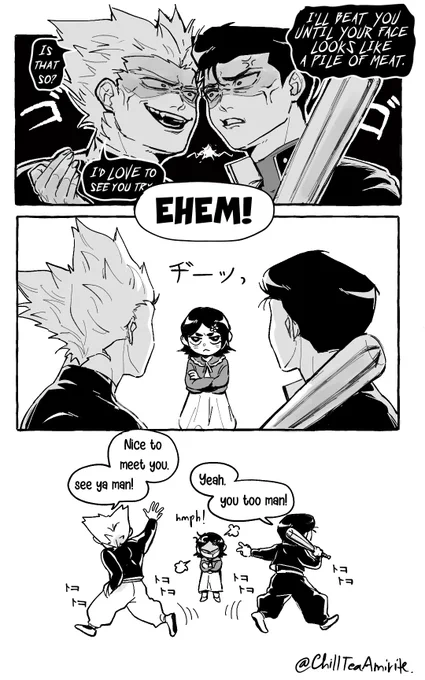 Better listen to her
#Onepunchman 