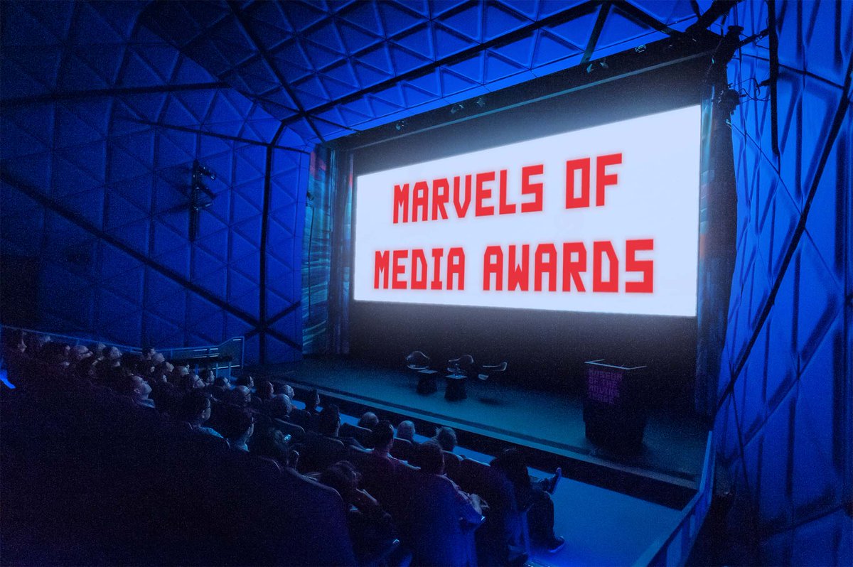 MovingImageNYC's tweet photo. Join us this THURS (3/31) for a special ribbon-cutting ceremony for the Marvels of Media Exhibition, followed by an awards presentation with the honorees of the inaugural #MarvelsofMedia Awards! RSVP https://t.co/mHMfOTMujI https://t.co/S6nP1OwcDb