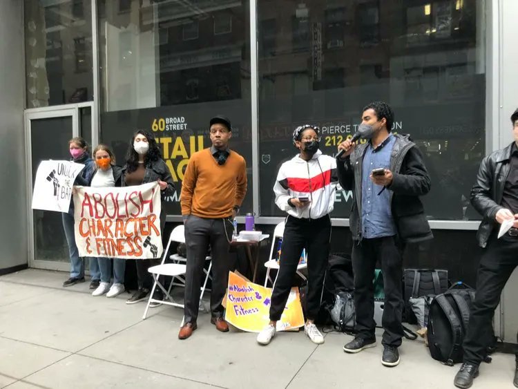 _NJIBA_'s tweet photo. NJIBA President Dieter Tejada, who was formerly incarcerated and is in the midst of a lengthy process to prove his own character to the Connecticut Bar, said he has heard from colleagues who have had to rehash the hardest moments of their lives; 

https://t.co/5Y4jaXKjXB https://t.co/oK2nUBrGhz
