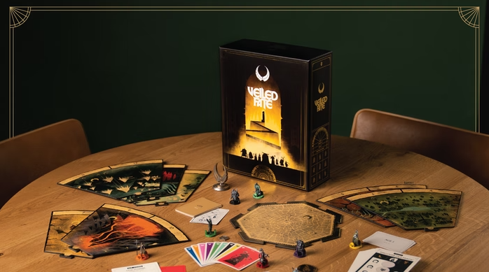 Veiled Fate from IV Studios packing and shipping has commenced today and will continue through the week! #kickstarter <a href="/VeiledFate/">Veiled Fate</a>