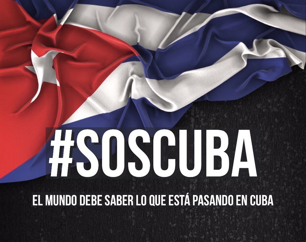 Mi_Cuba_Libre's tweet photo. 🚨#ATENCION🚨 
Si este tuit llega en 24 horas a los 1000 RT con 1000 comentarios o fotos que muestren la realidad de #Cuba y QUE INCLUYA además el #SOSCuba. Estaré donando 500.00 usd a @JabadlosInocent y @YamilaHija será quien públicamente diga si cumpli mi palabra o no. https://t.co/V5vzAg99hj