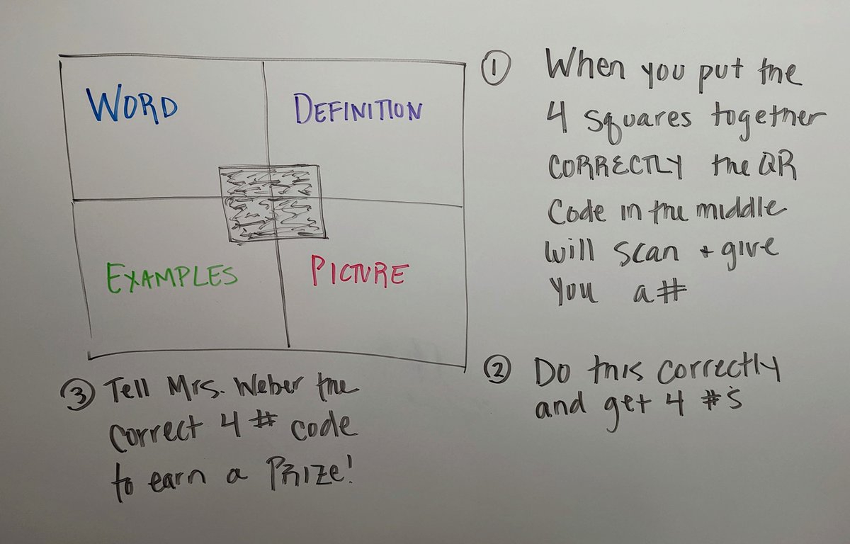 JillWebs's tweet photo. Brought back a FAVORITE activity today to introduce the cold war. QR Code Vocab! Great conversations and 100% participation! Win WIN 🏆 Resources>> https://t.co/zrAasr5oJn Blog Post>> https://t.co/pIzoWXSure 
#ksedchat #sschat #tlap #breakoutedu #crazyPLN https://t.co/rQpuC0wplD
