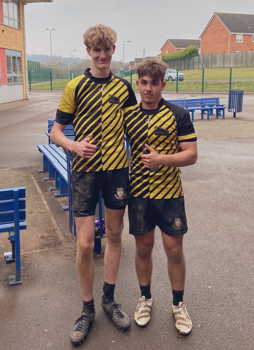 Huge congratulations to David and Osian (pictured) and also Noah Morgan who have been selected for Newport Schools U15 team to play at the Gnoll this Friday against Llanelli Schools in the Morgan Griffiths cup. Hard work pays off! <a href="/NewportHAcademy/">Newport High School Rugby Academy</a> <a href="/NewportH/">Newport High School</a>