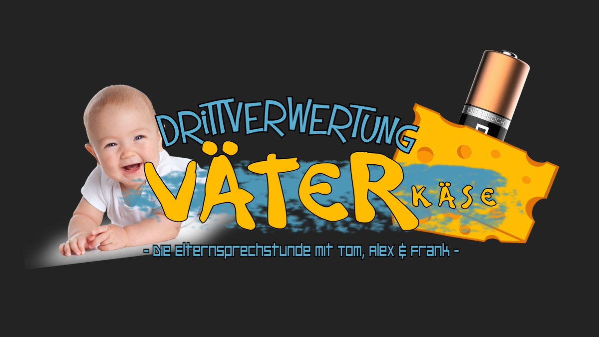 drittverwertung's tweet photo. Hört @HerrHavoc @DerFrankster und teilweise sogar @RumbleBeast666 wie sie einmal mehr über Elterndinge reden - im neuen #VÄTERKÄSE auf https://t.co/otkWZdNBCl &amp; in Kürze mit jedem gängigen Podcatcher eurer Wahl + bei Apple, Google, Spotify &amp; Co. https://t.co/psObwfKVdc
