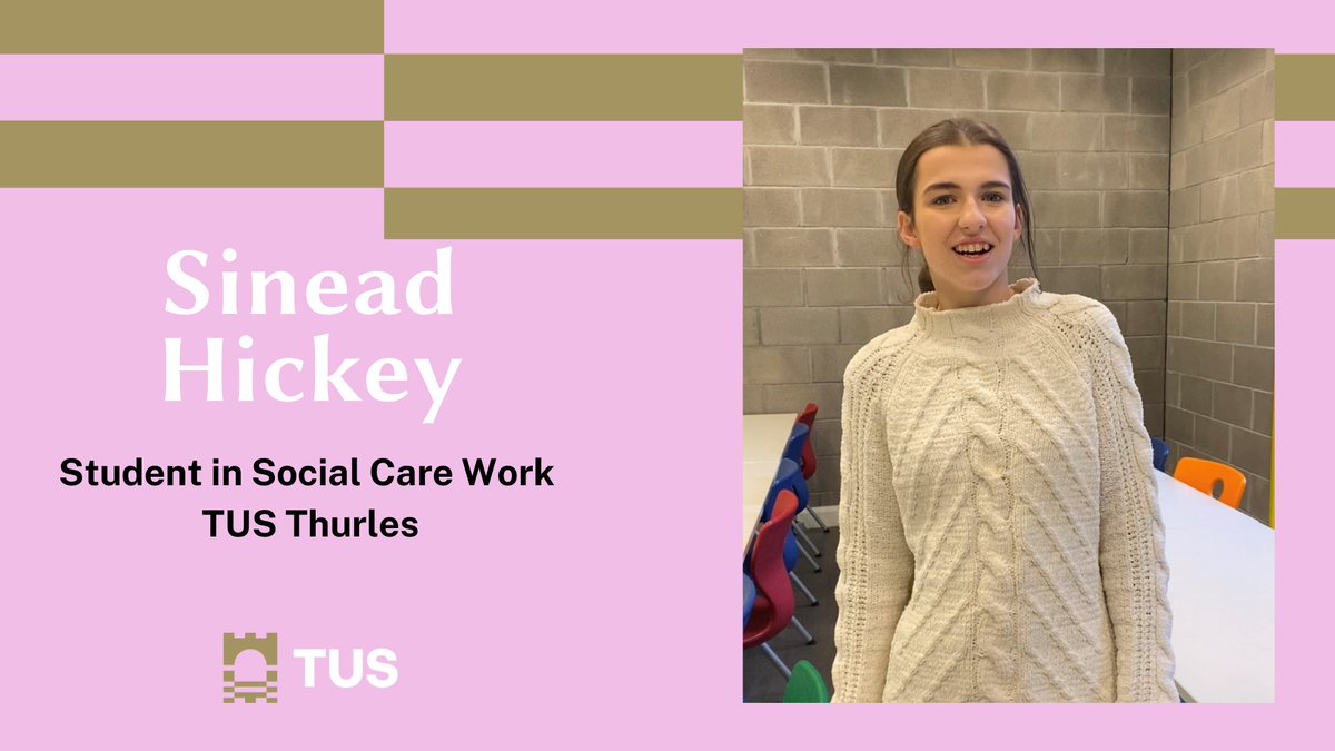 #Listen to Social Care Work student on our Thurles campus who chats all about why she chose the course and what she hopes to do in the future 👉youtu.be/ScNcHdDSO10 

Want to know more? Come to our Thurles information day this Thursday. Register now: tus.ie/opendays/