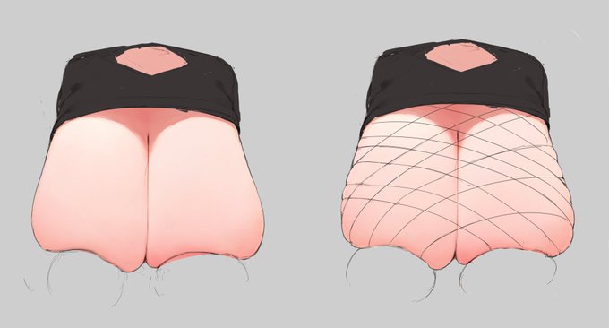 最近お胸描くのサボってるな!!ってことで柔らかいお胸のお練習🤔 