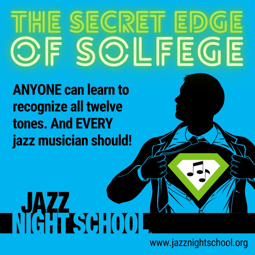 ARE YOU TRAINING YOUR EAR?

It's not too late to register for Beginning Ear Training: The Secret Edge of Solfege! Class begins Tuesday, April 5th and takes place every Tuesday for ten weeks, 5:45pm - 7:15pm PST on zoom.

ow.ly/5HgV50Iuw9P