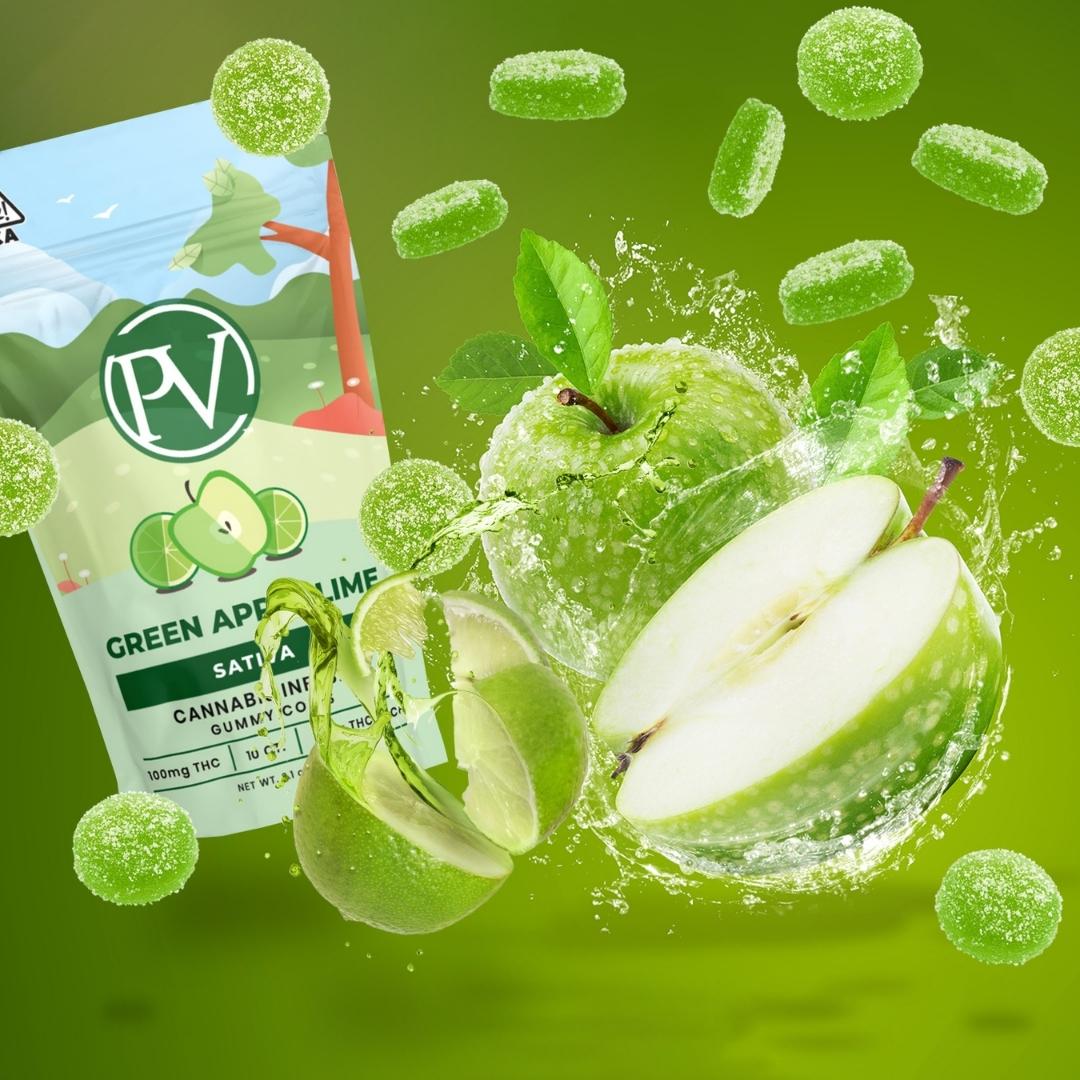 rwbbrands's tweet photo. A rush of green apple juiciness from Platinum Vape with their Green Apple Lime Gummy Coins! 🍏
$RWB $RWBYF https://t.co/jvcMy7yqZt