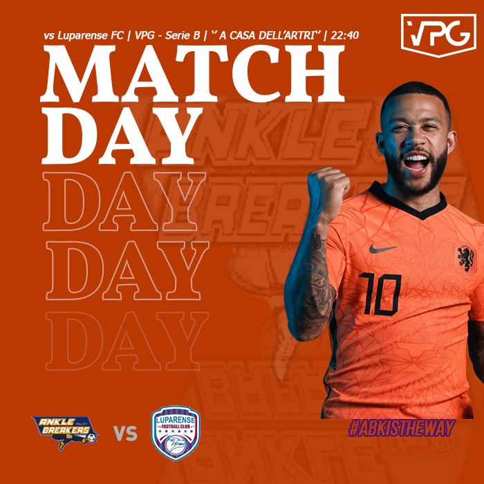 AnkleBreakers0's tweet image. | MATCHESDAY |

🆚 @luparense / @VPG_Italy

🆚 #suzzi/ @VPLItaly

#ABKIsTheWay #ProClubItalia