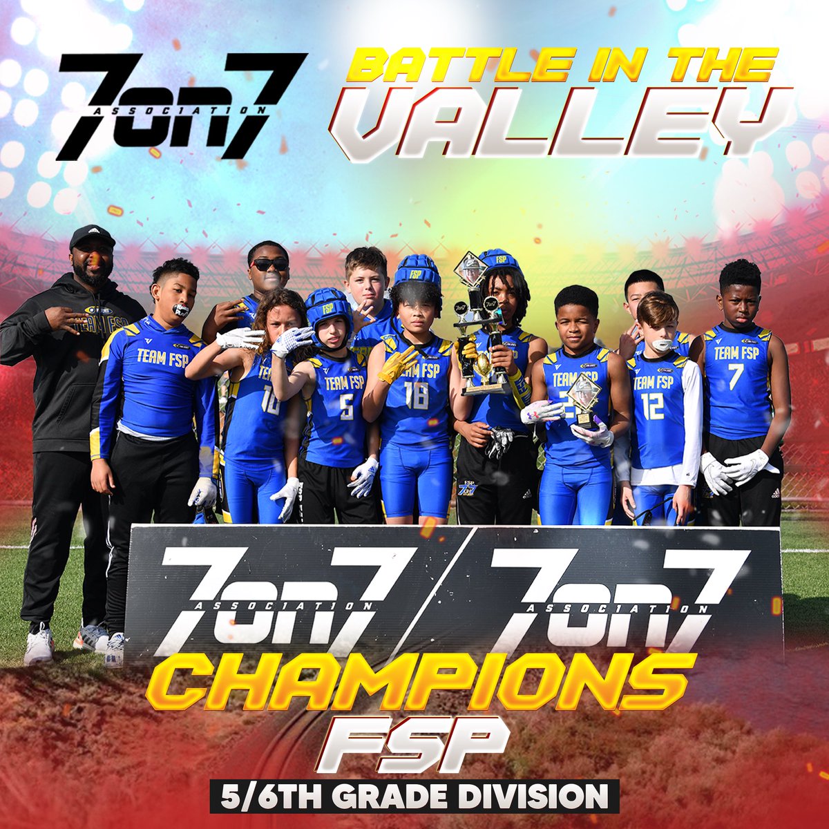 The7on7NW's tweet photo. congrats to @gofordsports @TFordFSP for winning the 5/6 Division at the #BattleInTheValley &amp; @JShaunWilson20 for winning MVP!! https://t.co/3hfHZEvuZy