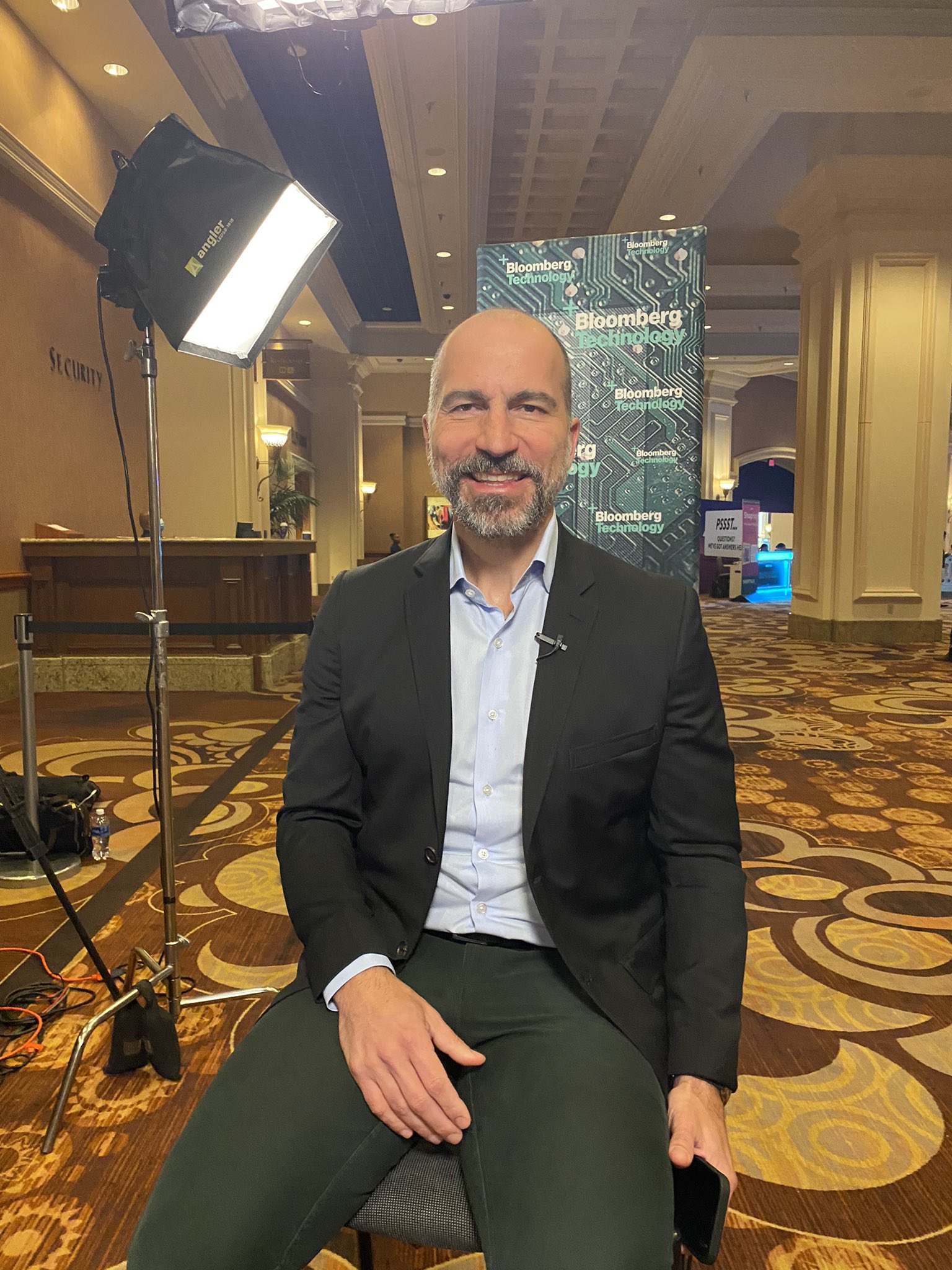 Emily Chang on Twitter: "Just wrapped with @Uber CEO @dkhos at #