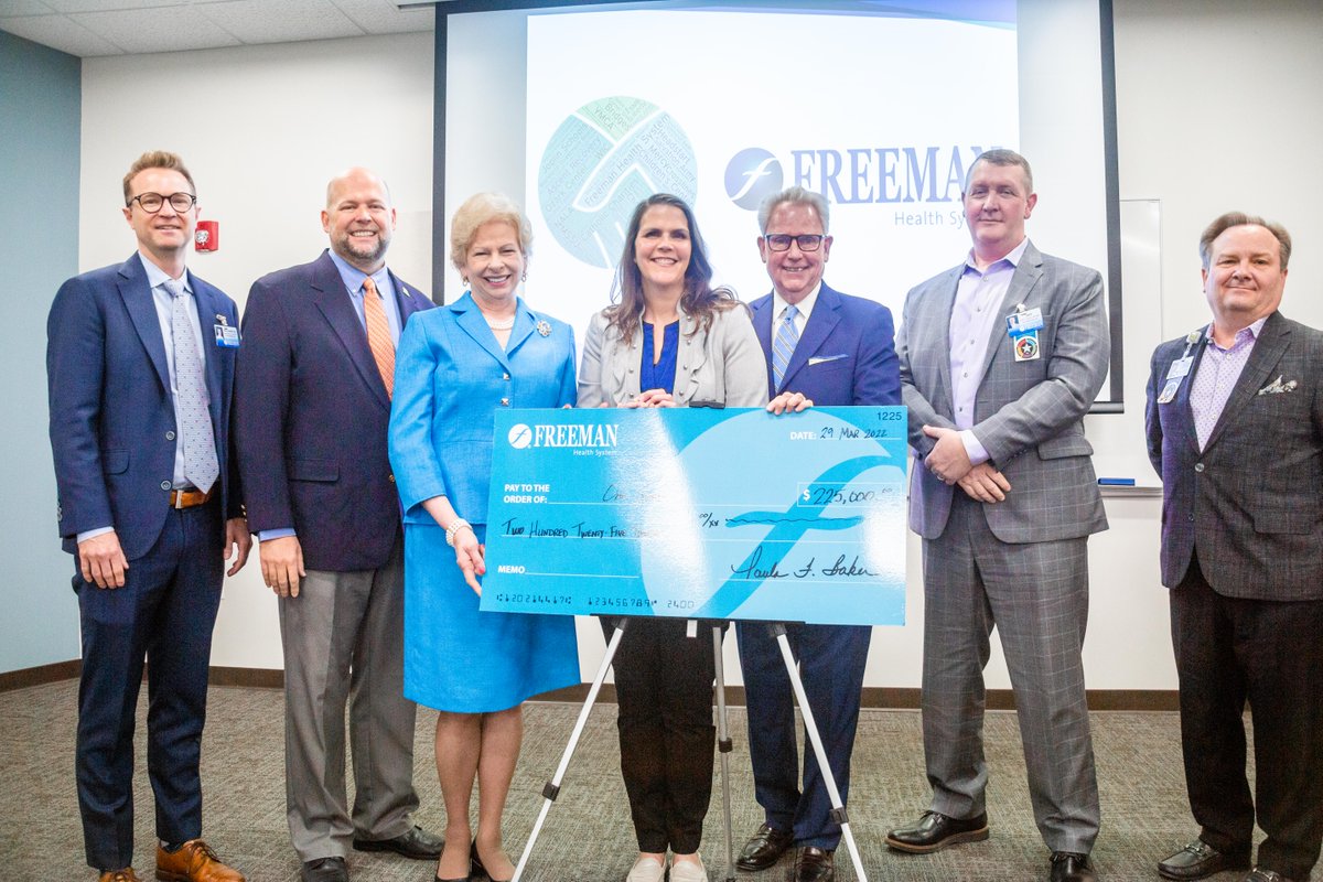 FreemanCares4U's tweet photo. Freeman is proud to partner with One Joplin as it addresses access to healthcare in 2022. Learn more about this community collaboration at https://t.co/GtEMIsbwDh or check out our website at https://t.co/VJpVu6gkvZ
#OneJoplin #FreemanHealthSystem #Community #JoplinMO https://t.co/U2jVNGmA96