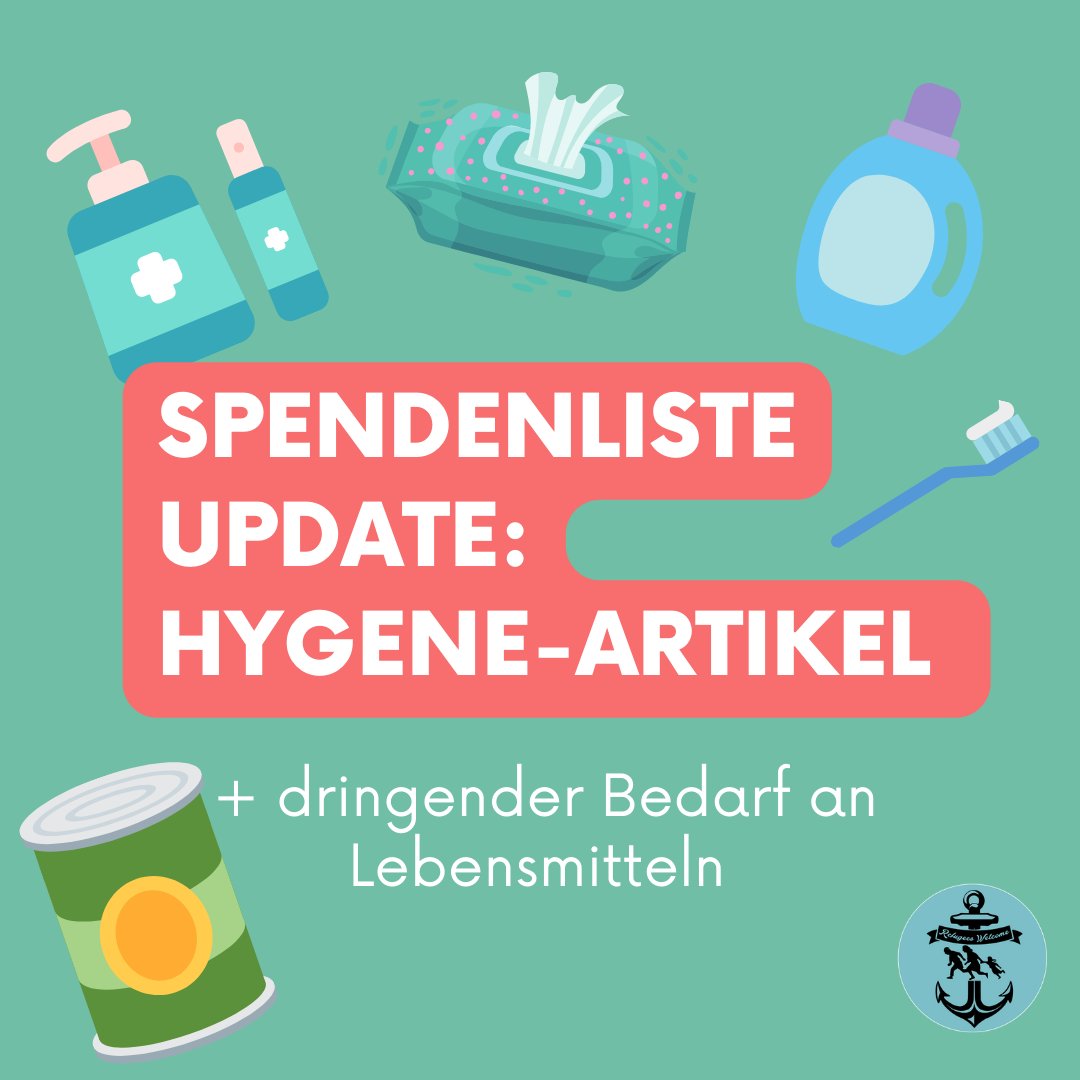 ++ Spenden Update: Hygene-Artikel &amp; Lebensmittel ++

#Spendenaufruf – wir benötigen vor allem Hygene-Artikel:
hrohilft.de/spenden-update…

#rostock #Ukraine️ #Refugees #RostockHilft #Spenden