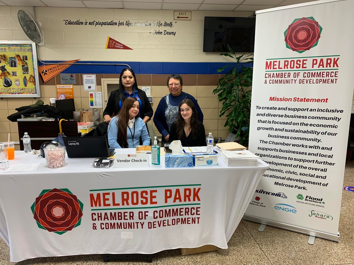 Melrose Park Chamber of Commerce & Community Dev tweet media