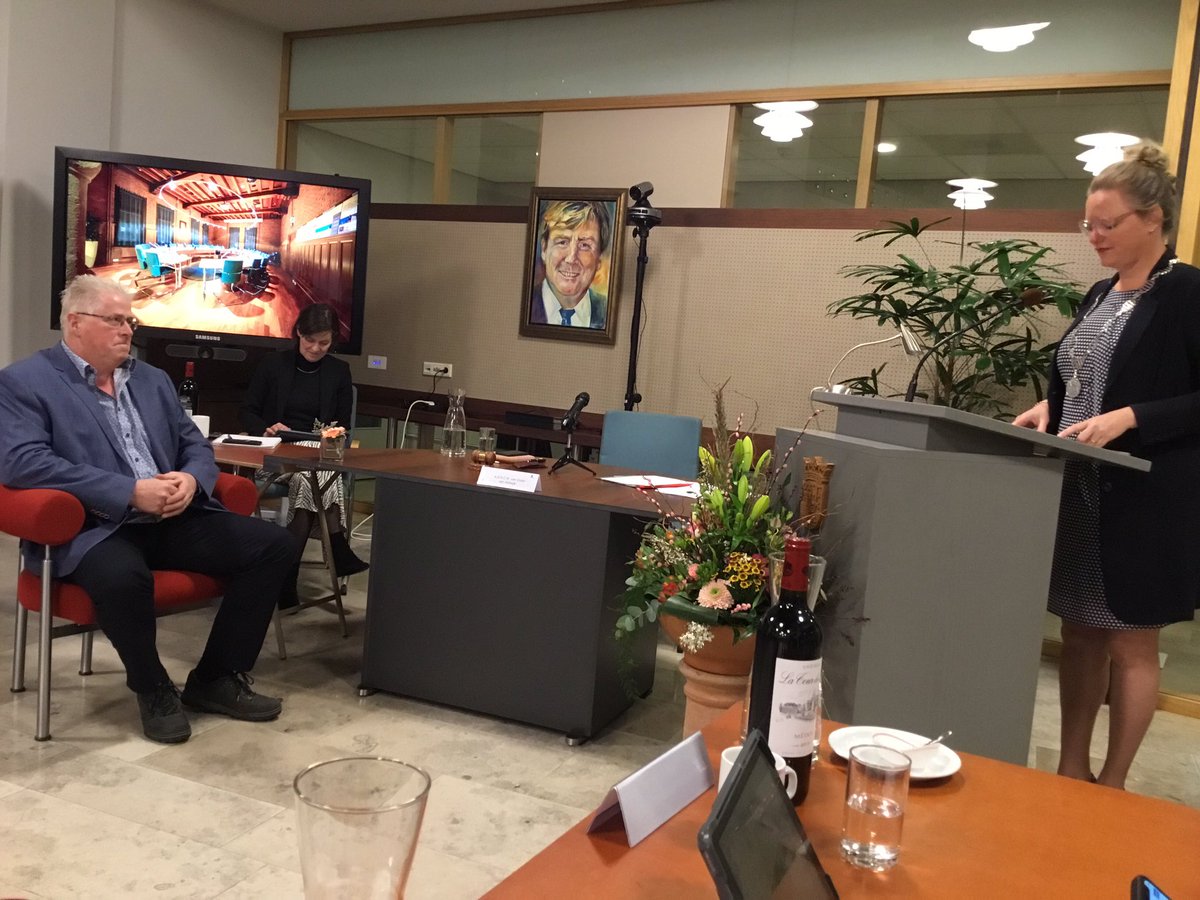 CDAsten's tweet image. Nu een woord van de burgemeester voor ons vertrekkende fractievoorzitter @Jos_Leenders.