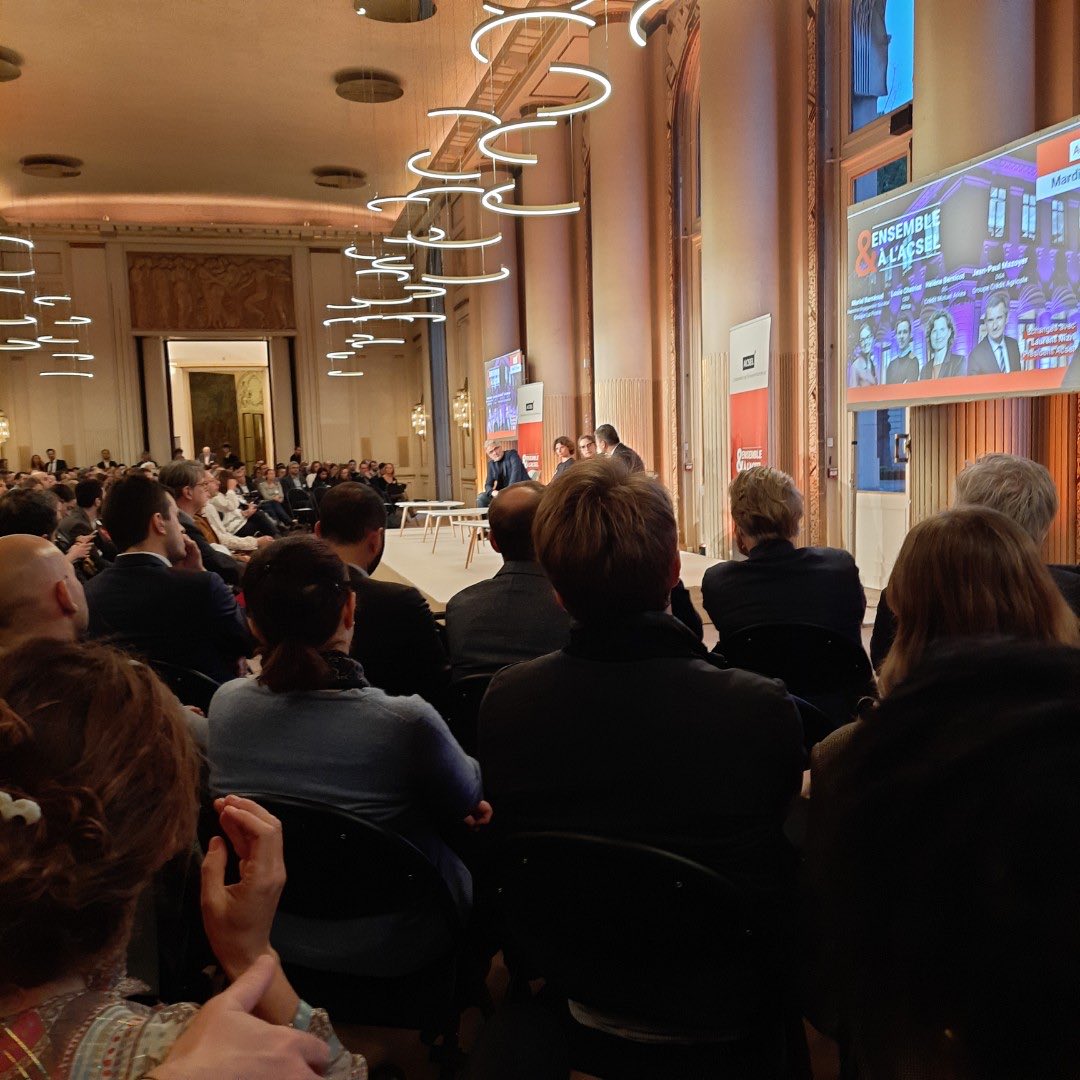 Soirée annuelle de l’⁦<a href="/AcselDigital/">Acsel</a>⁩. Fier de faire partie du conseil d’administration depuis 5 ans maintenant. #mascaret