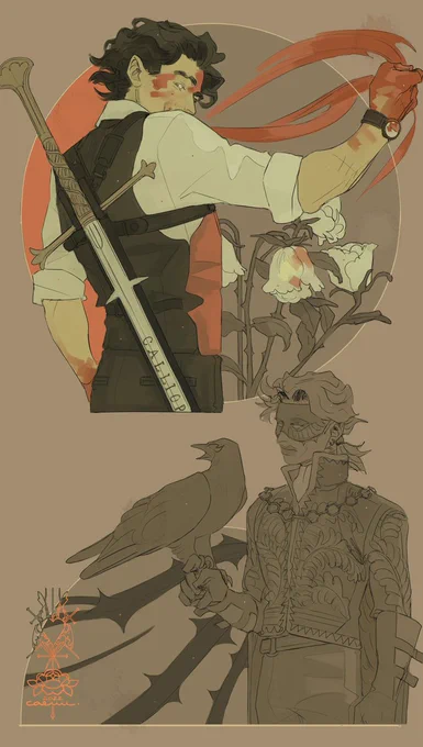 Hi #VisibleWomen 💛Caemi here, freelance artist and student from Italy - I mostly work on tarots illustrations and #TTRPGs character designs 🌿
 
🎨 https://t.co/j9YynRGVua
🌼https://t.co/0IIBmEZjPo
🌻https://t.co/wUuqSi4UBk
☕ https://t.co/kvgXIxbogA
🌹 https://t.co/4JoWZBiM7g 