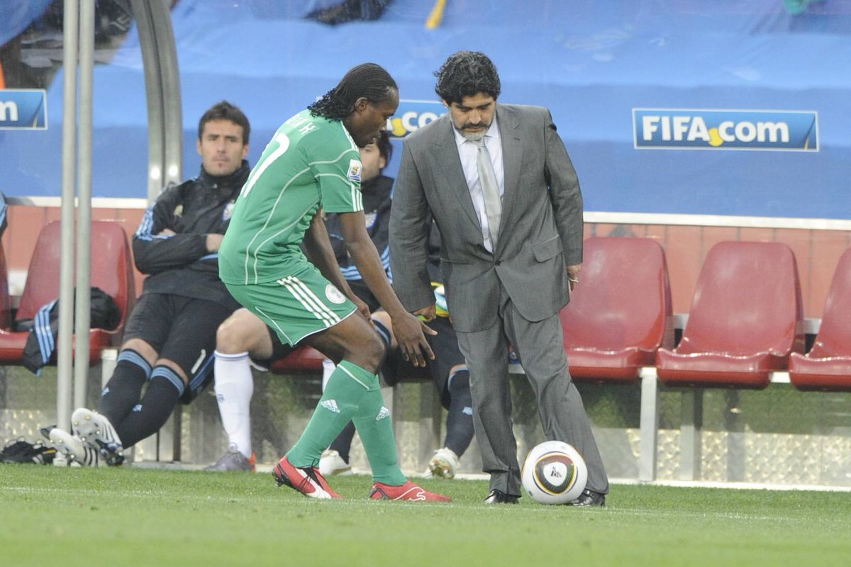 Squawka's tweet photo. Nigeria have failed to qualify for the World Cup for the first time since 2006.

There will be no iconic Argentina Nigeria match-up in 2022. 😭 https://t.co/mFh9D4QGyW