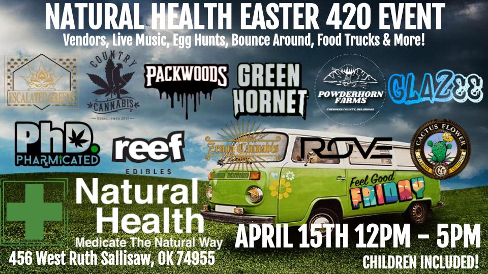 SallisawNH's tweet photo. NATURAL HEALTH EASTER 420 EVENT!
April 15th 12pm - 5pm

More vendors being added every week!!

This is the event you DON'T want to miss!🔥
Of course, we'll have great deals!

"Medicate the Natural Way"

#420event #vendors #livemusic #egghunt #foodtruck #bouncearound #medicalmarij https://t.co/gRewv8g3Cr